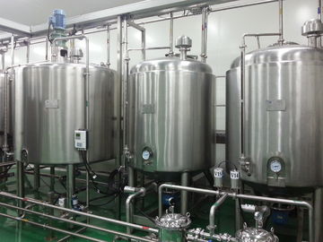 दूध सीआईपी वॉशिंग सिस्टम स्वचालित बीयर और ब्रूइंग सिप सफाई प्रणाली