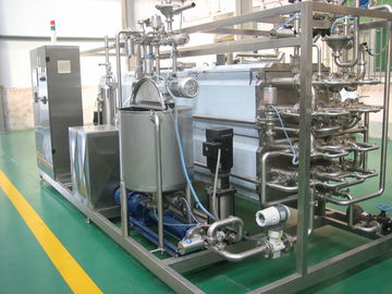 खाद्य उत्पादन लाइन के लिए फलों का रस और दूध स्टरलाइज़र मशीन