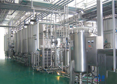 दूध डेयरी / ताजा दूध के लिए पूर्ण स्वचालित औद्योगिक खाद्य प्रसंस्करण उपकरण