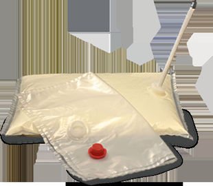 दूध, अंडे के तरल, मेयोनेज़ के लिए 3 एल जूस फ्लेक्सिबल अलु फॉइल बैग बिब एसेप्टिक बैग