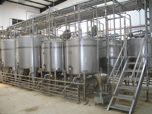500-10000L/H अनुकूलित संघनित दूध उत्पादन संयंत्र पूर्ण संघनित दूध प्रसंस्करण लाइन संघनित दूध मशीन