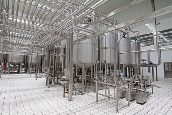 500-10000L/H अनुकूलित संघनित दूध उत्पादन संयंत्र पूर्ण संघनित दूध प्रसंस्करण लाइन संघनित दूध मशीन