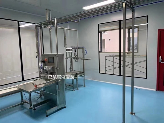 500-30000L/H कस्टमाइज्ड अंडा प्रसंस्करण लाइन पूर्ण अंडा उत्पादन संयंत्र पीएलसी के साथ अंडा तरल मशीन