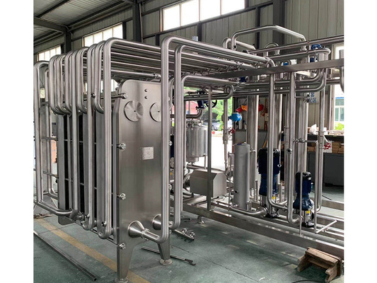 0.5-20t/H कस्टम Pasteurizer For Ginger/Cucumber/Kale Processing Line Pasteurization Machine With PLC SUS304/316 पीएलसी के साथ जिंजर/गुड़/केले प्रसंस्करण लाइन पाश्चराइजेशन मशीन के लिए अनुकूलित पाश्चराइजर