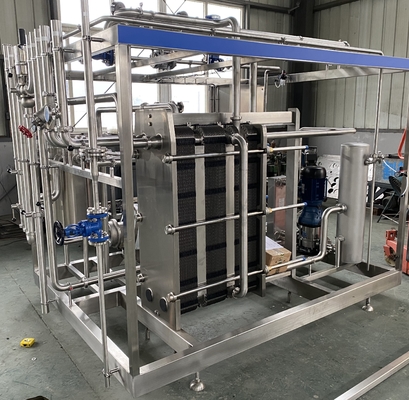 फल रस प्रसंस्करण लाइन के लिए विभिन्न क्षमताओं 500l/H-20000l/H पाश्चराइजेशन मशीन