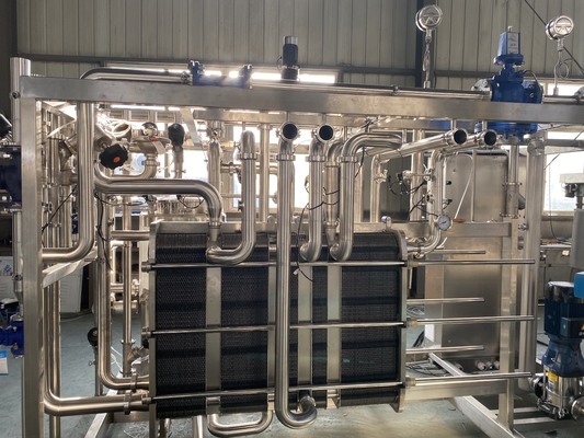 0.5-20t/H कस्टम Pasteurizer For Ginger/Cucumber/Kale Processing Line Pasteurization Machine With PLC SUS304/316 पीएलसी के साथ जिंजर/गुड़/केले प्रसंस्करण लाइन पाश्चराइजेशन मशीन के लिए अनुकूलित पाश्चराइजर