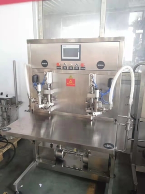 पीएलसी के साथ ऑयल/जूस/सॉस फिलर के बॉक्स में 1-25L बैग के लिए अनुकूलित गैर-असेप्टिक बीआईबी भरने की मशीन एसयूएस 304/316