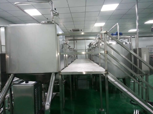 उच्च गुणवत्ता वाली यूएचटी दूध उत्पादन लाइन 500-20000L/H पूर्ण स्वचालित यूएचटी दूध प्रसंस्करण संयंत्र के लिए अनुकूलित समाधान