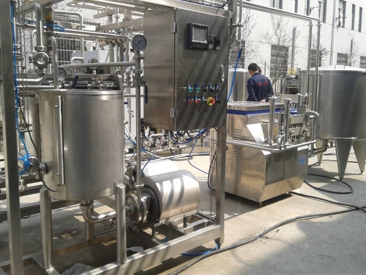 गर्म बिक्री कस्टम 500-8000l/H दही उत्पादन संयंत्र पीएलसी के साथ दही उपकरण मिश्रित/सेट/स्वादित दही प्रसंस्करण लाइन