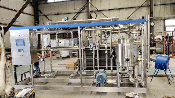 Stainless Steel304 Pasteurization Sterilizer Capacity 500 to 20000 Liters per Hour Thermal Processing Equipment for Food and Beverage Industry
